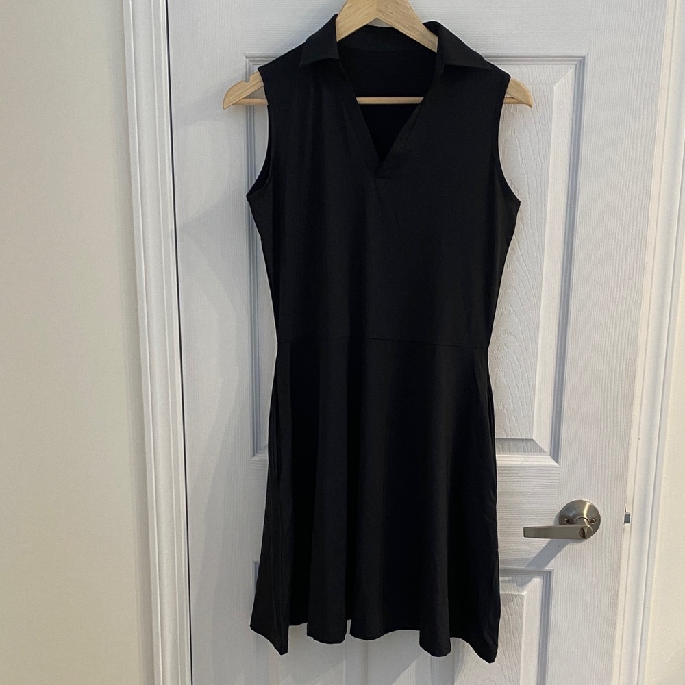 Bezioner Black Sleeveless Tennis Dress size XL